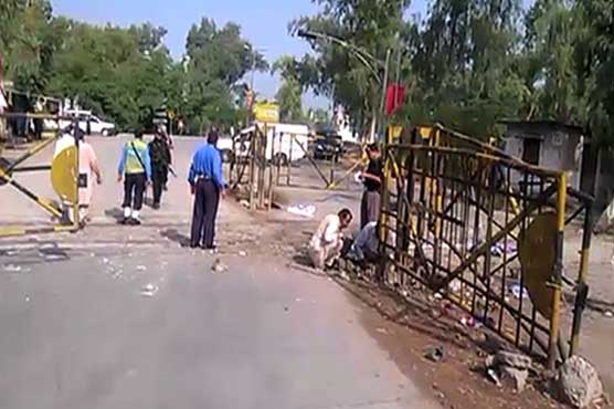 Mardan: Blast near ex-CM Hoti's residence injures one traffic warden