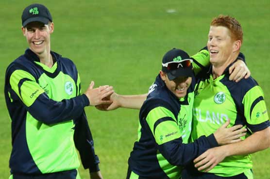 Ireland field against Sri Lanka in 1st ODI