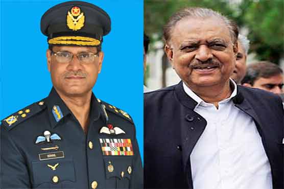 PAF playing great role in war against terror: President Mamnoon