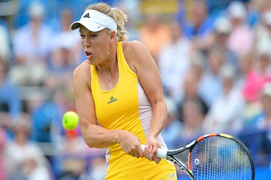 Tennis: Wozniacki finds early success in Eastbourne