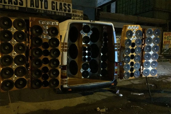 Man arrested for blasting Mets stadium with music