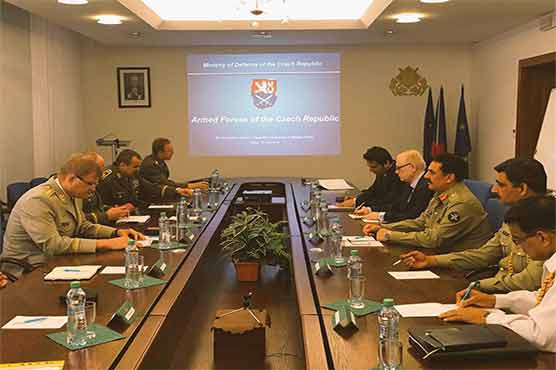 General Raheel meets Czech Chief of General Staff, Deputy Defence Minister