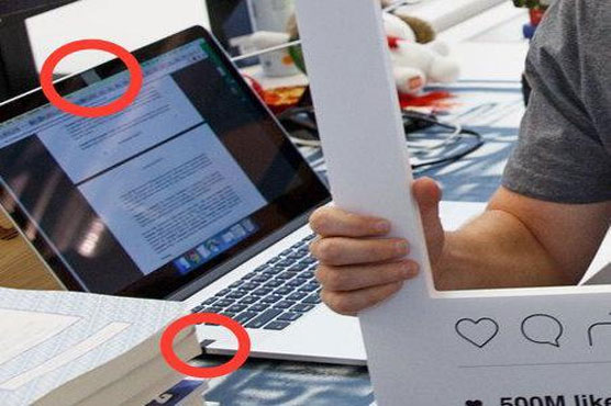 Mark Zuckerberg's photo reveals tape attach to webcam, microphone