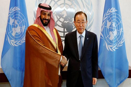 Saudi deputy crown prince, U.N. chief talk protecting Yemen's children
