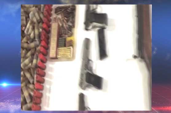 Karachi: Huge cache of weaponry recovered during Rangers' raid