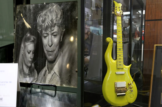 Prince guitar, Bowie's hair sold for more than $150k