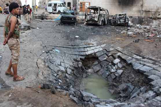 42 dead in Yemen suicide attacks claimed by IS