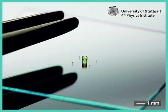 Micro-camera can be injected with a syringe