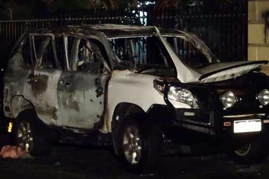 Firebomb attack outside Australian mosque