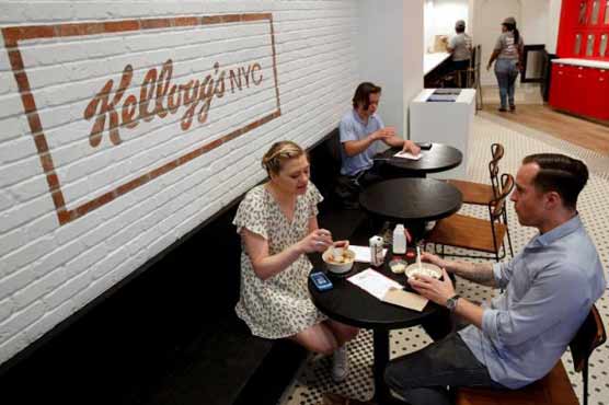 Kellogg's cereal cafe to snap, crackle and pop into Times Square