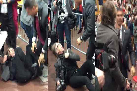 Photographer, Secret Service confrontation at Trump rally