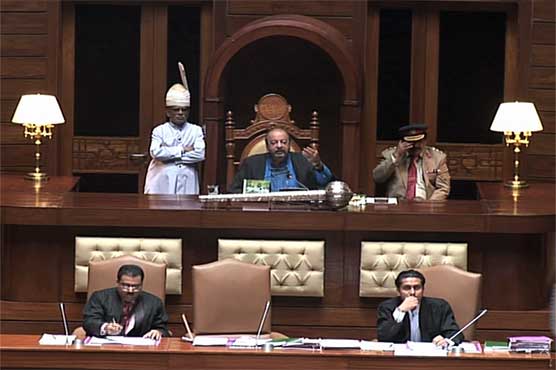 Sindh Assembly: MPA's mic forcefully switched off upon praying for rain