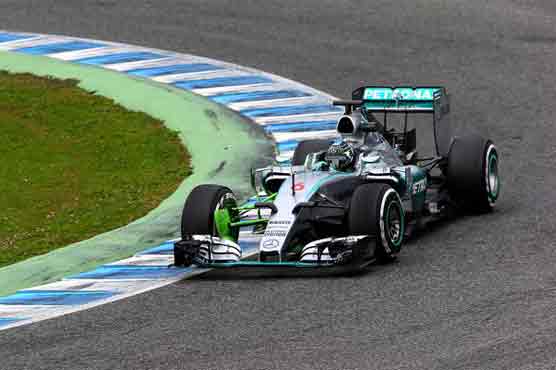 Formula One: Mercedes unleash Rosberg in second test