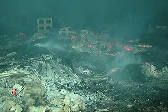 Karachi: Huge blaze engulfs Gulshan Iqbal's slum area