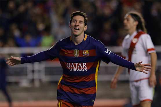 Football: Messi hat-trick steers Barca to unbeaten 35-game record