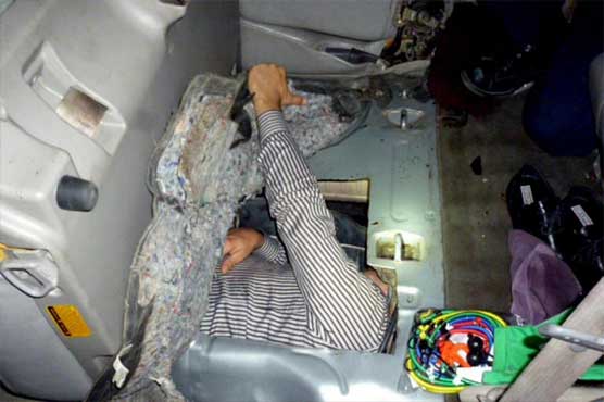 Brazilian man hides in gas tank to try to sneak into US