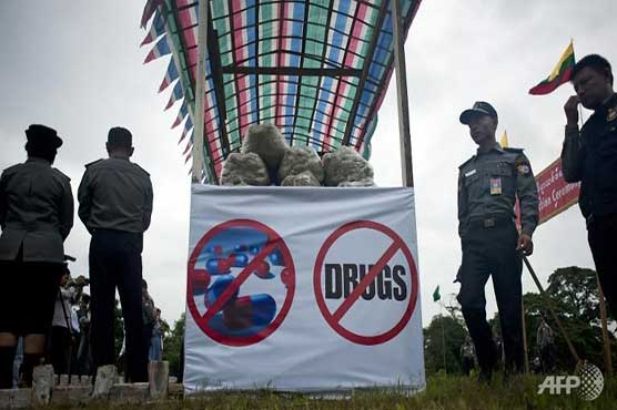 Myanmar police make $30m drugs seizure