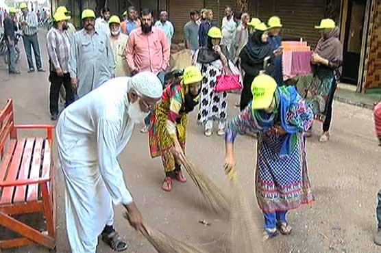 MQM launches cleanliness campaign in Karachi