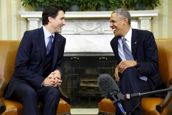 Obama, Trudeau kindle 'bromance' at White House