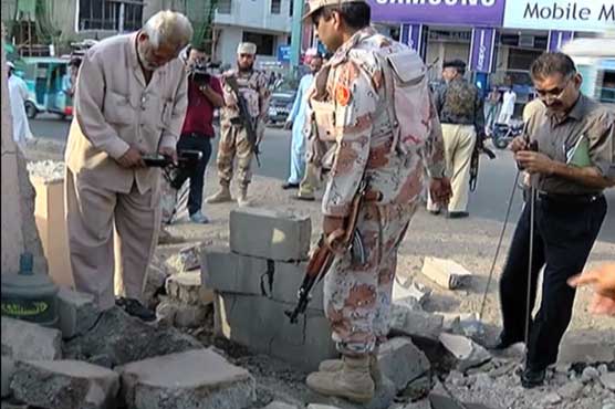 Grenade lobbed at two separate Rangers' checkposts in Karachi, none hurt