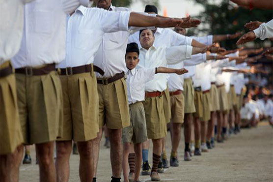 India's hardline Hindus abandon trademark shorts