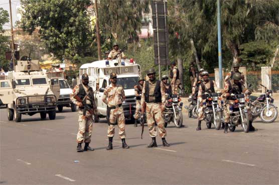 Militant group supporting violence in Karachi: Rangers