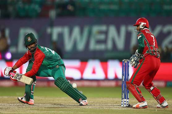 Tamim ton powers Bangladesh into World T20 Super 10s