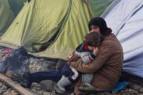Refugee misery reaches peak at crowded Greek camp: UN