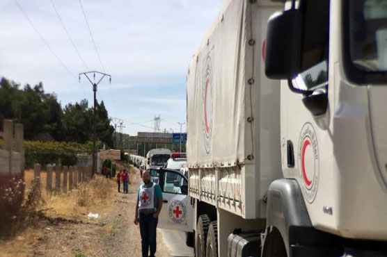 Syria aid deliveries postponed over violence: Red Cross