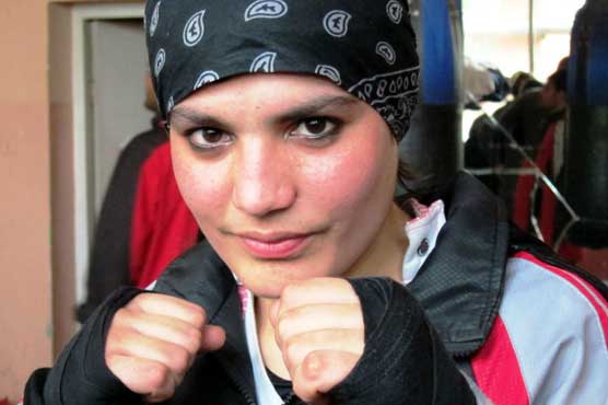 Young Afghan boxer packs a punch against patriarchy