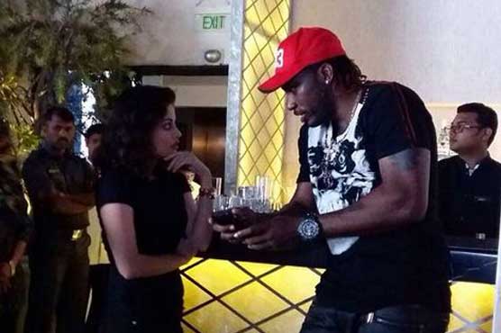 West Indies players party with 'Lucky' Indian actress Sneha Ullal