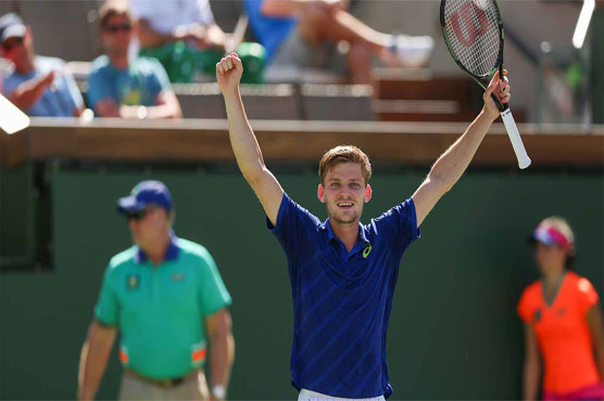 Tennis: Goffin advances to semis at Indian Wells