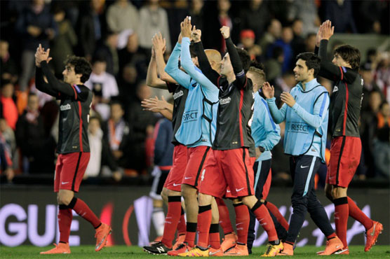 Football: Valencia crash out of Europa League