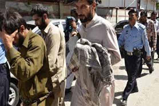 Security agencies conduct search operation, arrests 9 suspects including weapons