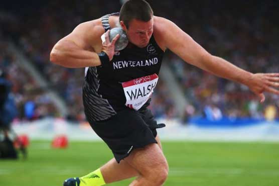 Athletics: Kiwi Walsh strikes shot put gold