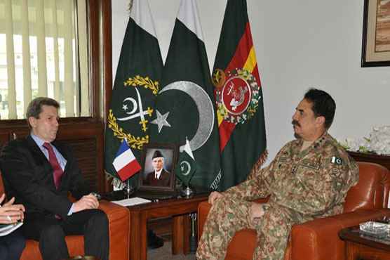 COAS meets French Defence Secretary, discusses issues of mutual interest
