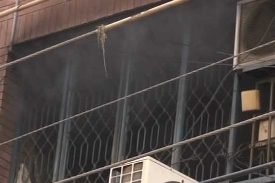Fire in trade centre at Lahore's Lakshmi Chowk doused