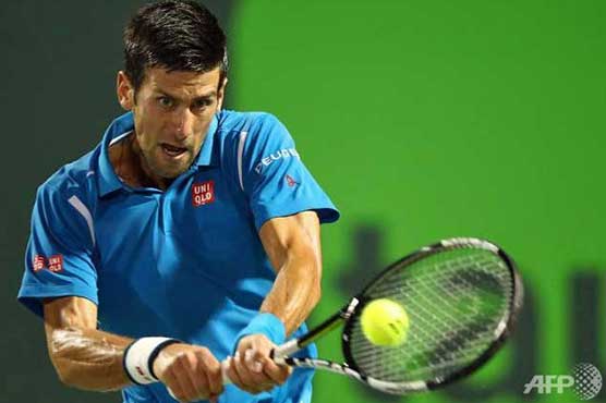 Tennis: Top-ranked Djokovic powers into Miami last 16