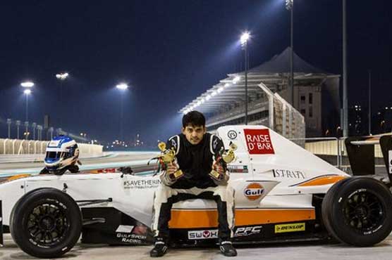 Dreams of thunder for Pakistani seeking Formula 1 glory