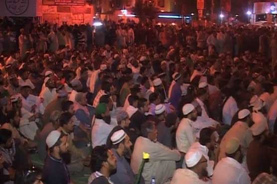 Karachi: Protesters, govt team's negotiations fail as protest continues