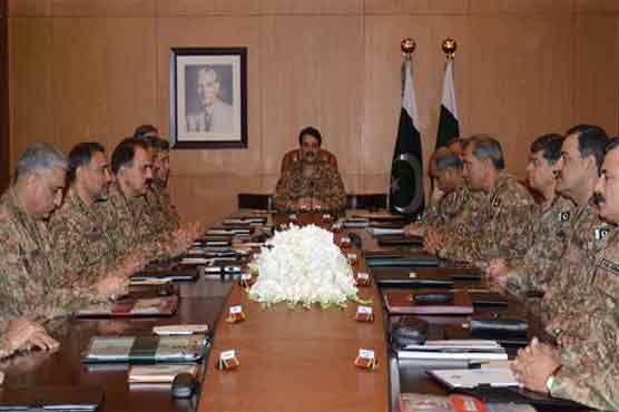 Countrywide combing operation approved in Corps commanders' meeting
