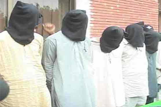 5 alleged terrorists apprehended in Faisalabad