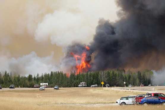 Canada fire 'out of control,' may double in size