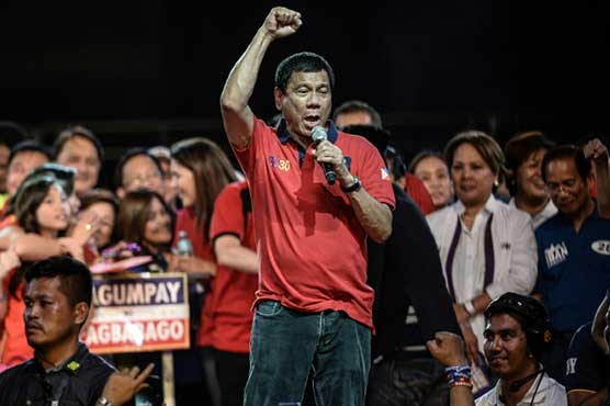 Philippines votes with fiery mayor leading for presidency