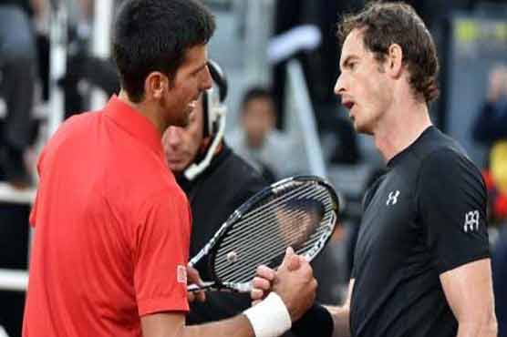 Tennis: Djokovic salutes sporting Murray's time violation gesture