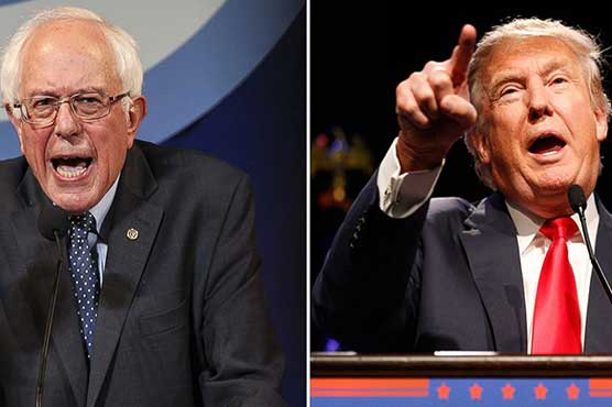 Trump rolls unrivaled, Sanders takes West Virginia