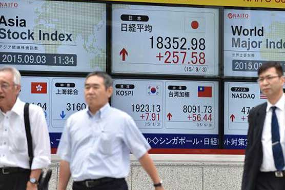 Tokyo stocks up by break following global gains