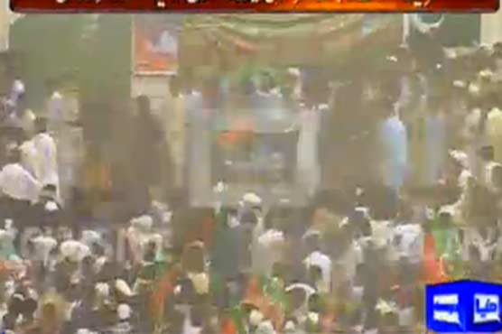 Multiple injured in stampede following PTI rally in Bannu