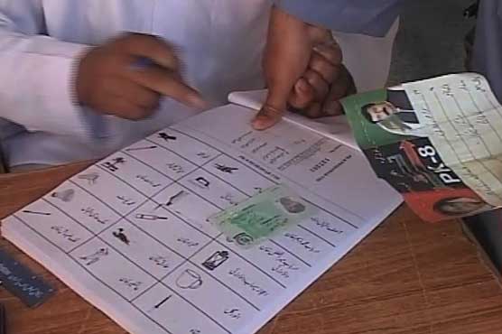 Polling for Peshawar's PK-8 by-election underway