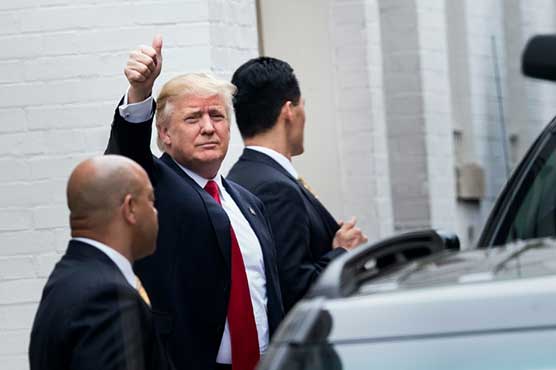 Trump, Republican leaders hold 'positive' talks in Washington